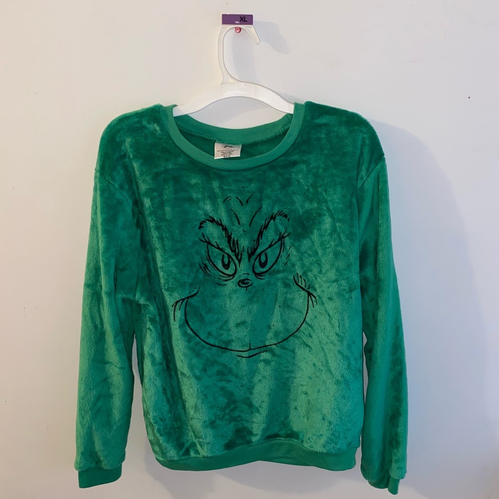 Fleece Grinch Sweater